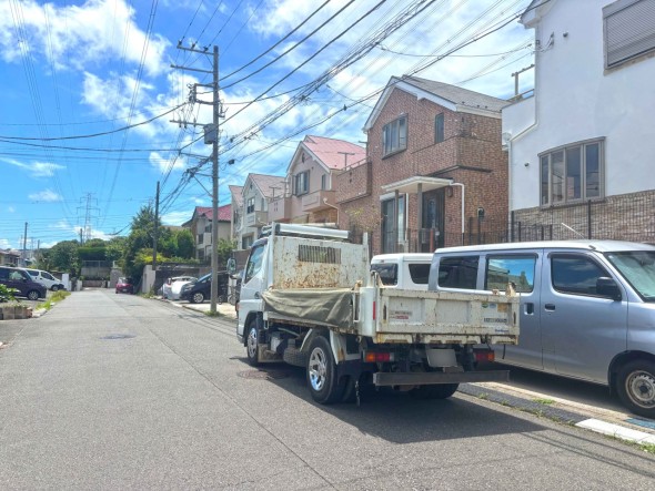 前面道路含む現地写真