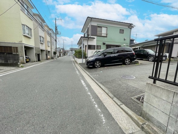 現地周辺道路写真