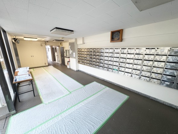 住戸専用の郵便受け。