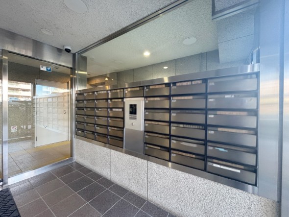 住戸専用の郵便受け。