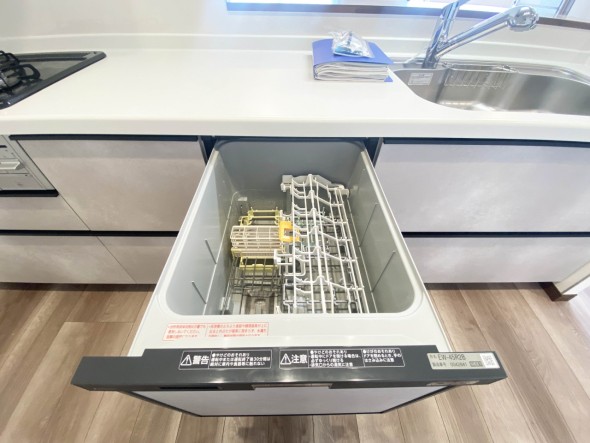 食洗機付き。家事の手助けとして。