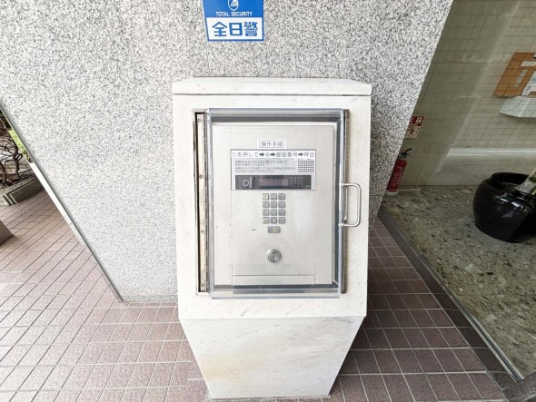 オートロック付き、セキュリティー面も安心