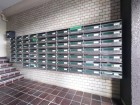 住戸専用の郵便受け。
