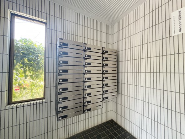 住戸専用の郵便受け。