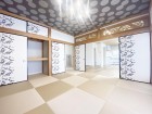 和室8帖。客間やお子様の遊び場として多用途にお使い頂けます。  