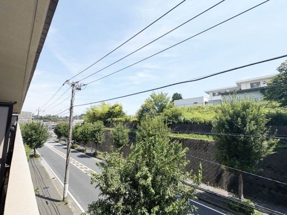 圧迫感がなく、開放的な眺望です！