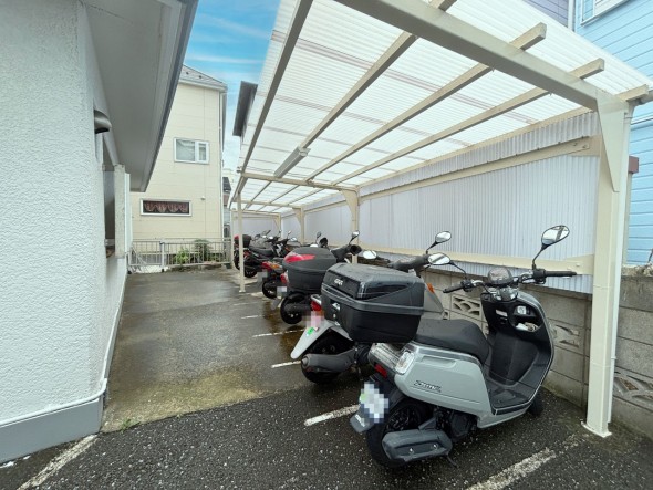 バイク置き場
