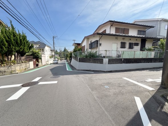 見通しも良く、お子様の登下校時も安心。