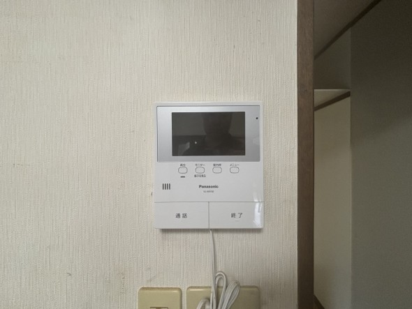 TVモニター付きインターフォン