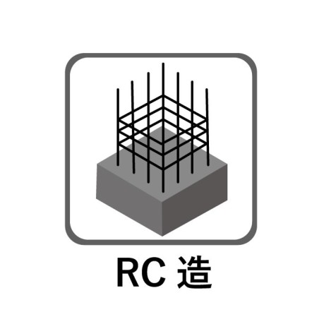 その他画像「鉄筋によって補強されたコンクリート」という意味になります。 これは、柱や梁など建物の骨格部分を構成する際、組み上げた