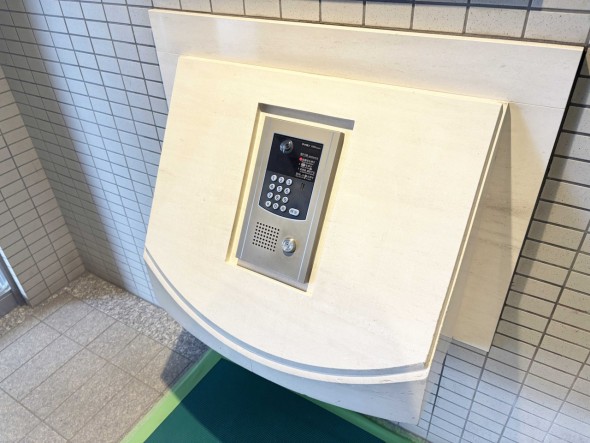 オートロック付き、セキュリティー面も安心
