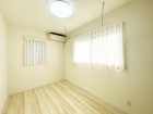 洋室5帖。家族一人ひとりの大切なプライベート空間。