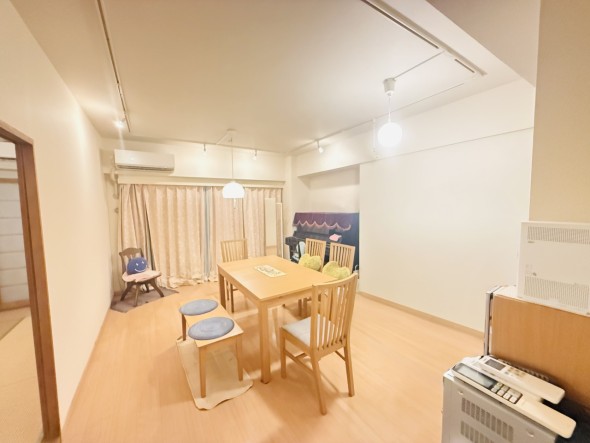 LDK13.5帖。ご家族やお客様との時間など、多くの時を刻む空間。