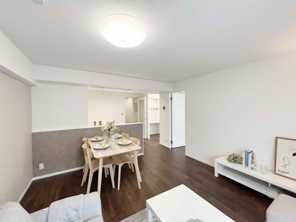 家族が集まる空間は、自然と笑顔が溢れます。