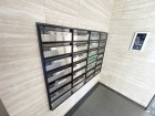 住戸専用の郵便受け。