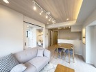 キッチンからはリビング全体が見渡せます。