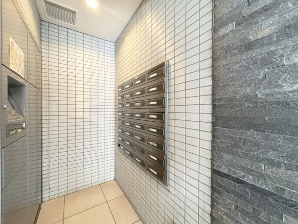住戸専用の郵便受け。