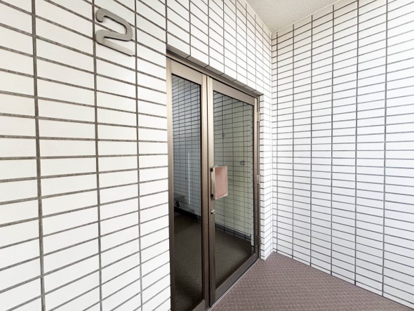 マンション入口
