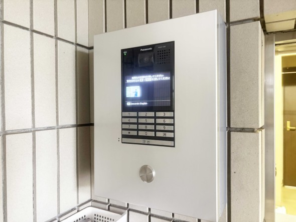 オートロック付き、セキュリティー面も安心
