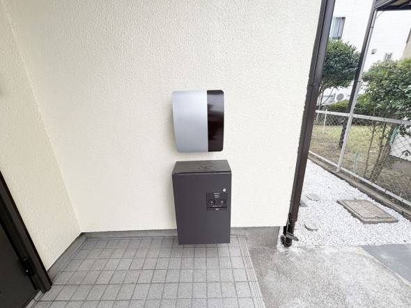 玄関前