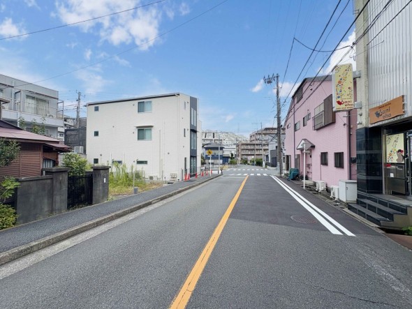 前面道路含む現地写真