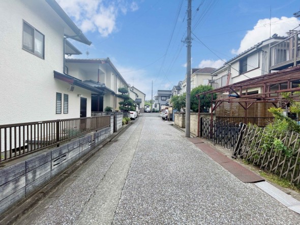 見通しも良く、お子様の登下校時も安心！