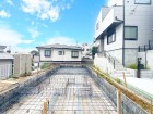 建築中外観写真