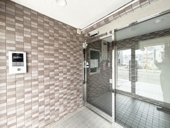 マンション入口