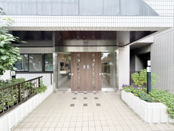 マンション入口