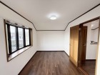 洋室6帖。時を忘れて過ごす場所として過ごせるお部屋。