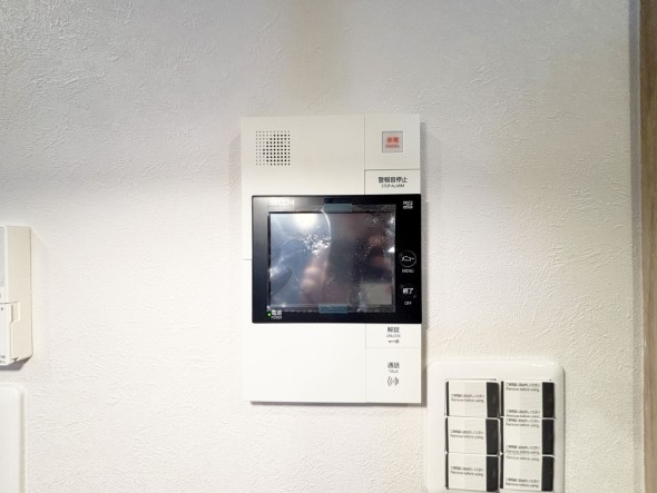 TVモニター付きインターフォン