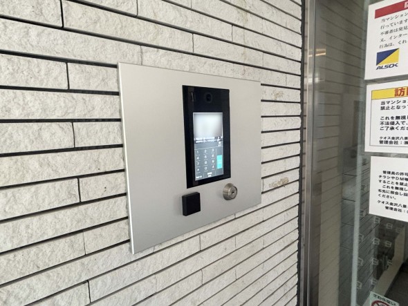 オートロック付き、セキュリティー面も安心
