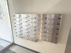 住戸専用の郵便受け。