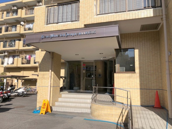 マンション入り口