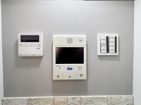 TVモニター付きインターフォン