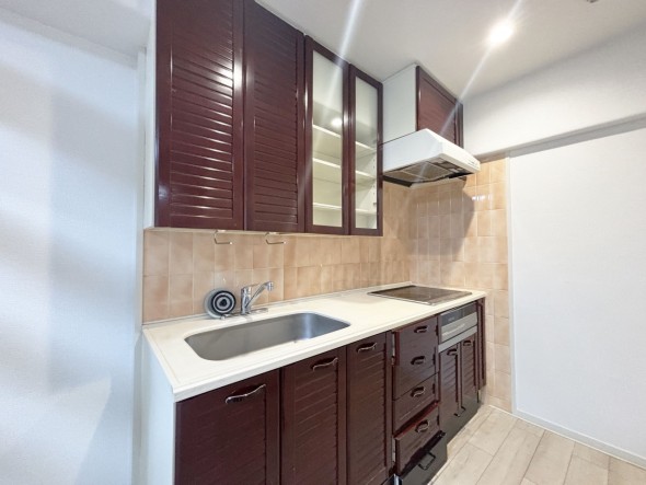 使い勝手の良い設備のキッチンで効率よくお料理もできます。