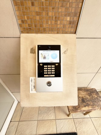 オートロック付き、セキュリティー面も安心