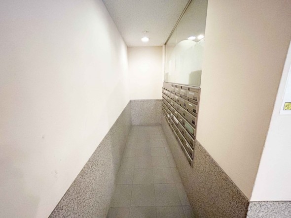 住戸専用の郵便受け。