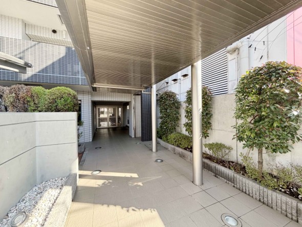 マンション入口