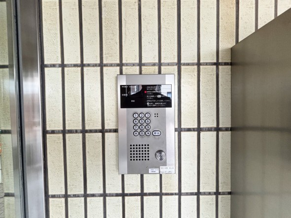 オートロック付き、セキュリティー面も安心