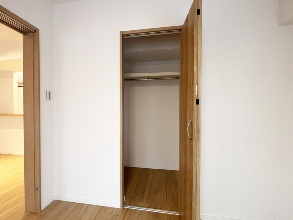 収納スペースで住空間もスッキリ広々。