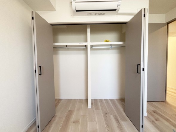 収納スペースで住空間もスッキリ広々。
