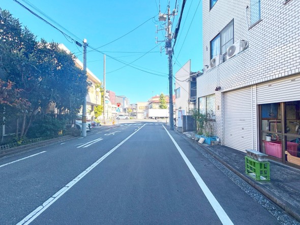 前面道路含む現地写真
