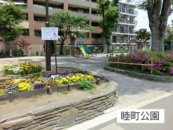 公園 160m 睦町公園