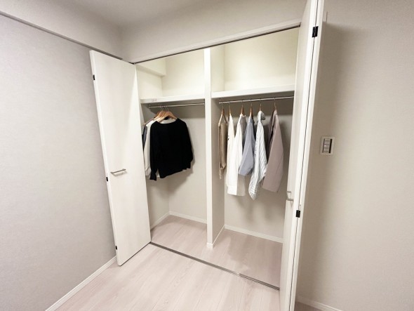 収納スペースで住空間もスッキリ広々。