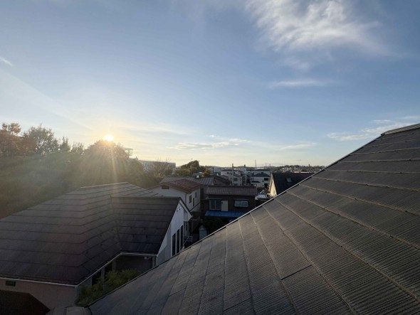 ルーフバルコニーからの眺望