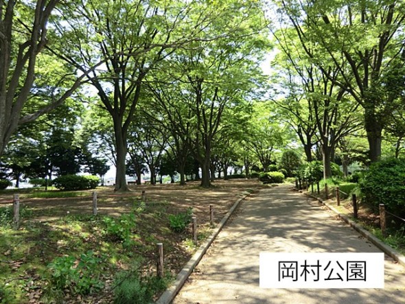 公園 1000m 岡村公園