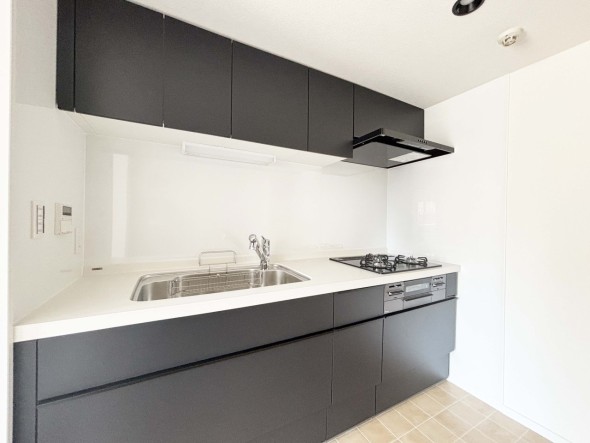 ゆとりのあるキッチンスペース