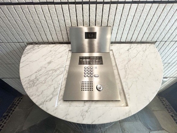 オートロック付き、セキュリティー面も安心