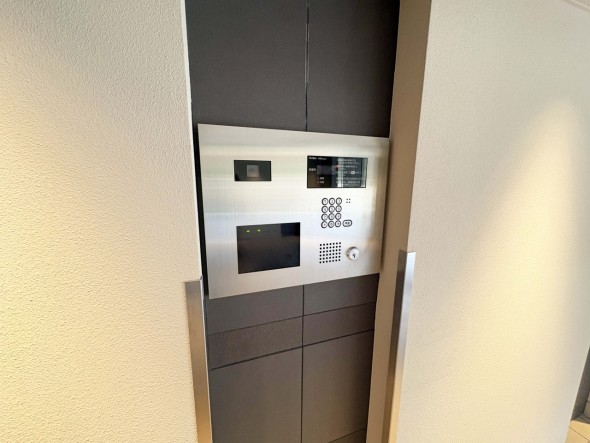 オートロック付き、セキュリティー面も安心